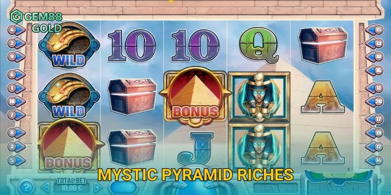 Mystic Pyramid Riches Gem88 Và Hành Trình Săn Kho Báu Kim Tự Tháp 10 Mystic Pyramid Riches Gem88 Và Hành Trình Săn Kho Báu Kim Tự Tháp